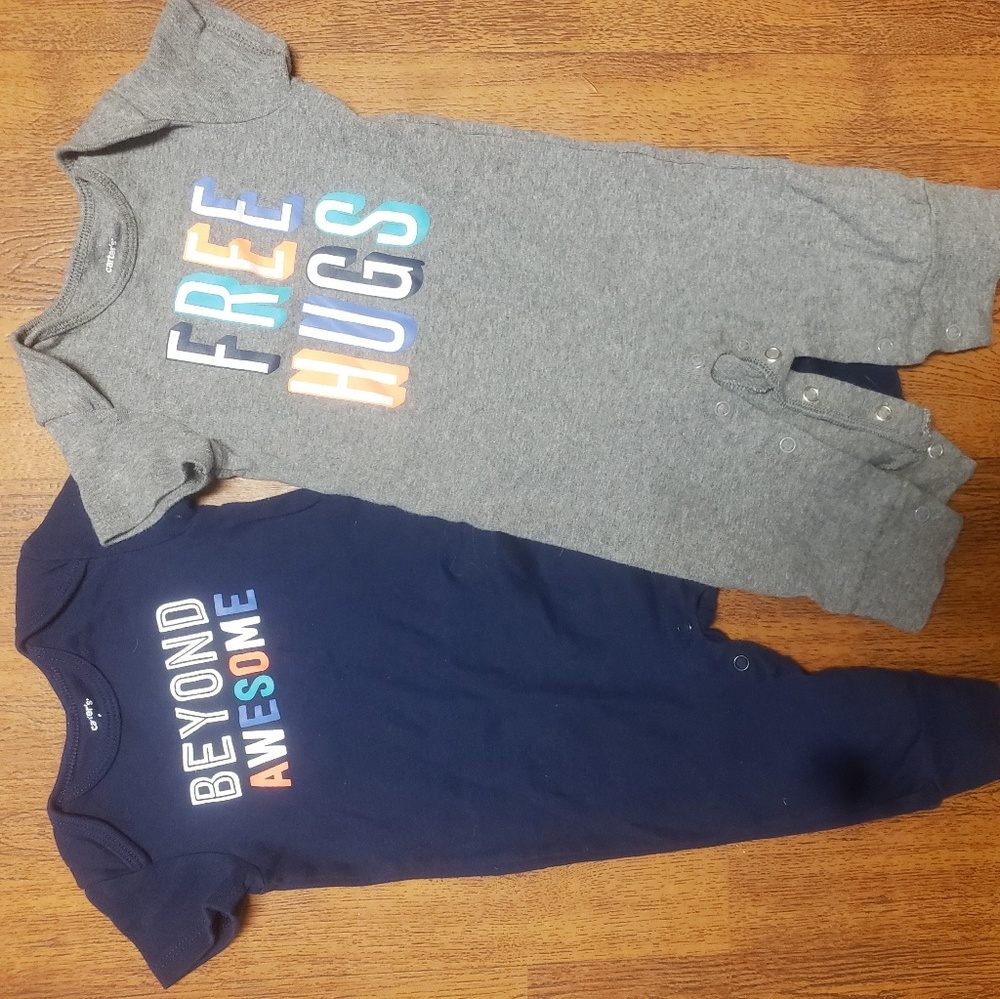 Set of 6 Month Carters Jumpers